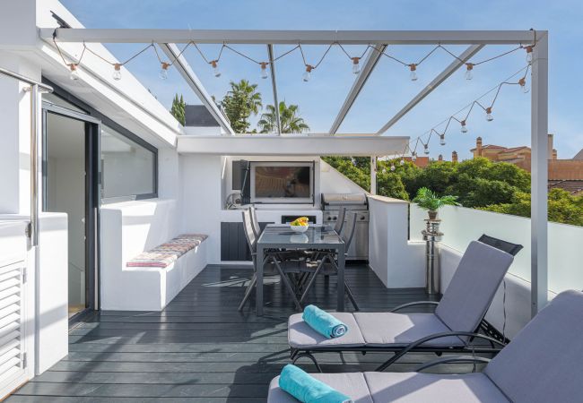 Byhus i Málaga - Carmen Beach -  Ferielejlighed i Pedregalejo Byhus i Málaga - Carmen Beach -  Ferielejlighed i Pedregalejo