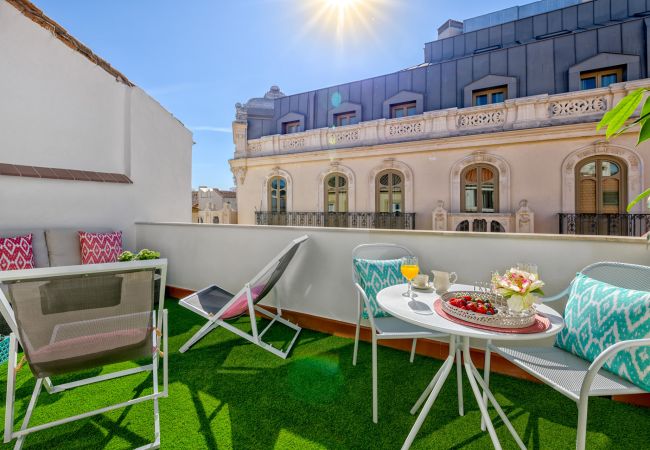  i Málaga - Atico Sebastian Souviron - Penthouse i Malaga